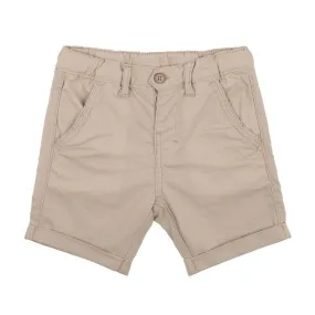 Bebe - Stone Linen Blend Shorts