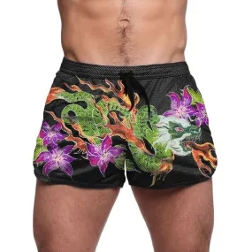 Fire Breathing Dragon Mesh Short