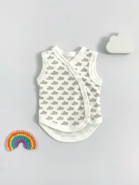 Incubator Vest, Silver Cloud, Premium 100% Organic Cotton