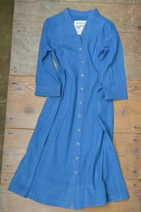 Indigo Shirt Dress