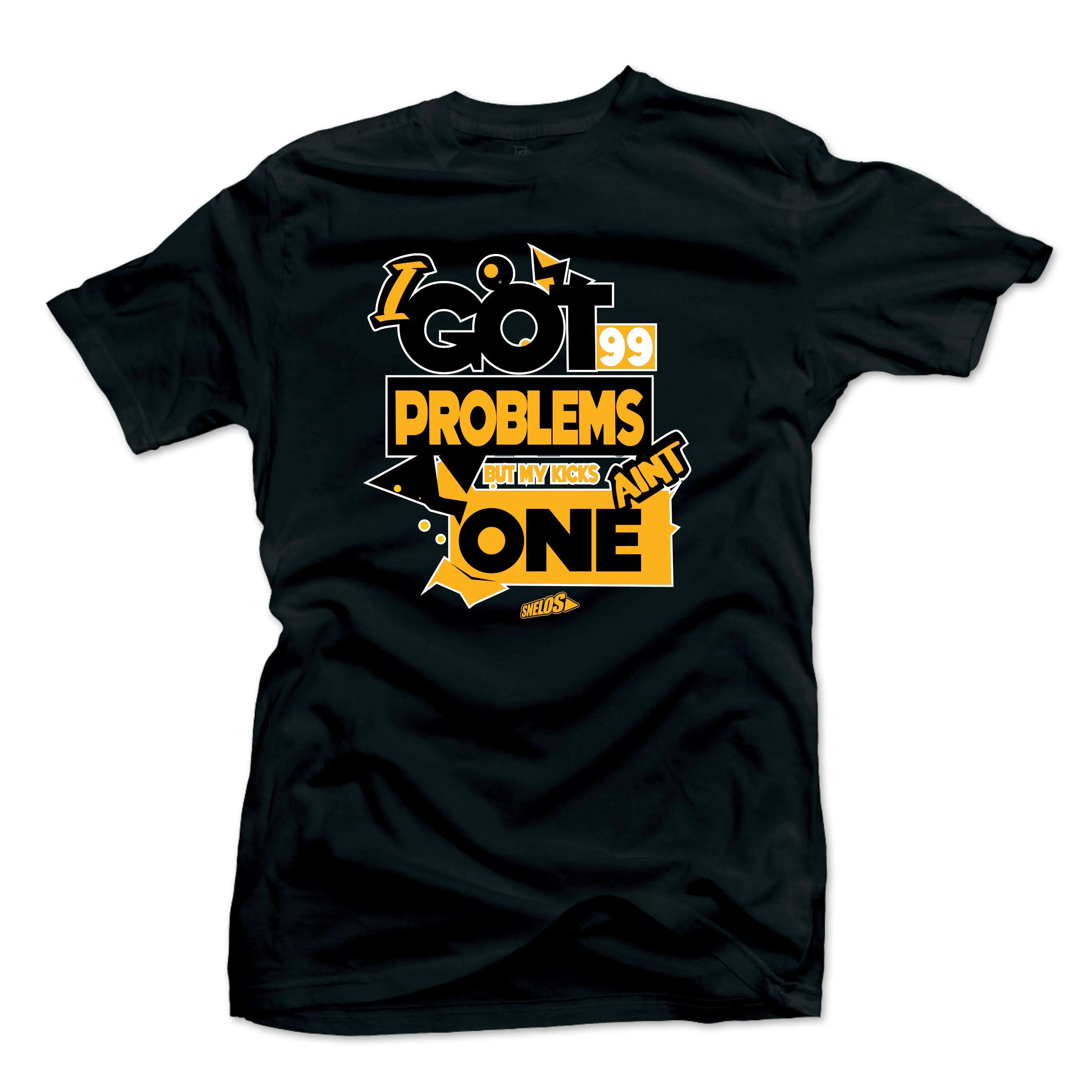 Jordan 14 Ferrari Shoes SNELOS Sneaker Tees-99 Problems Black Tee