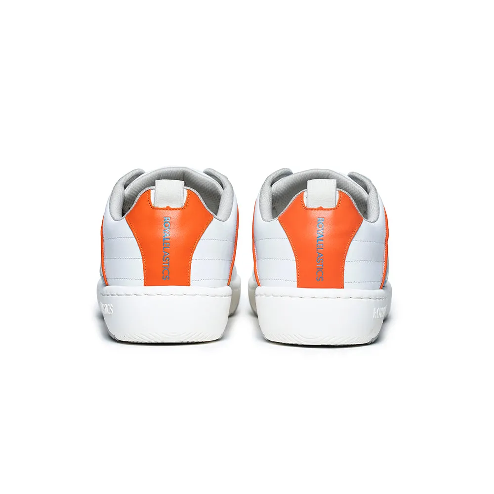 Men's Icon 2.0 Orange White Leather Sneakers 06501-052