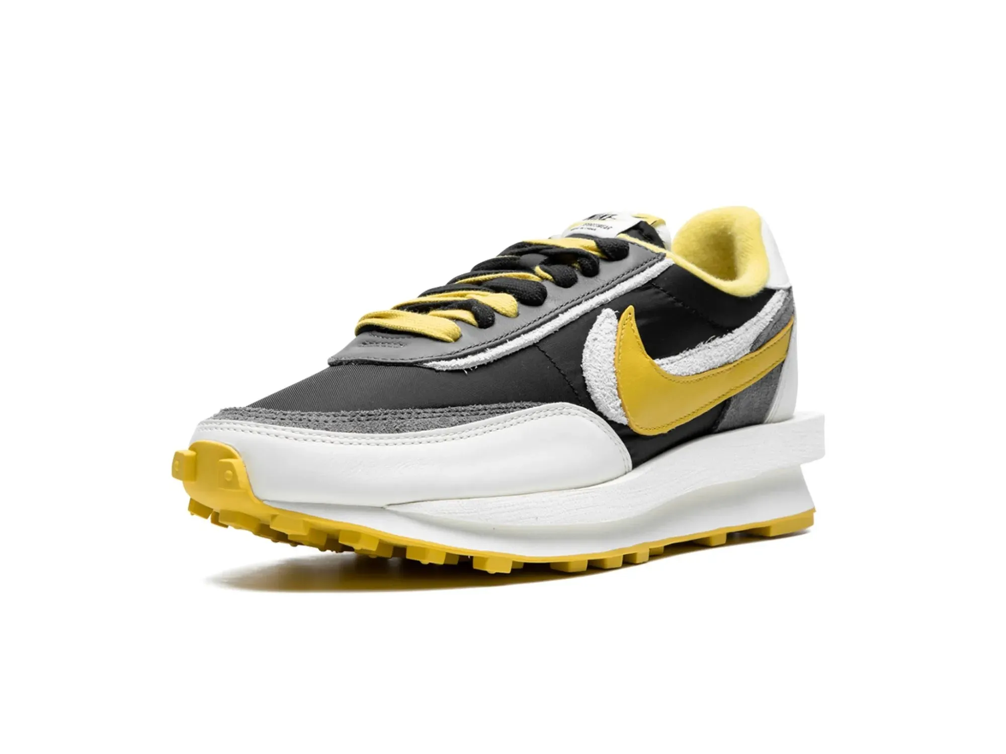 Nike LD Waffle X Sacai X UNDERCOVER "Black Bright Citron"