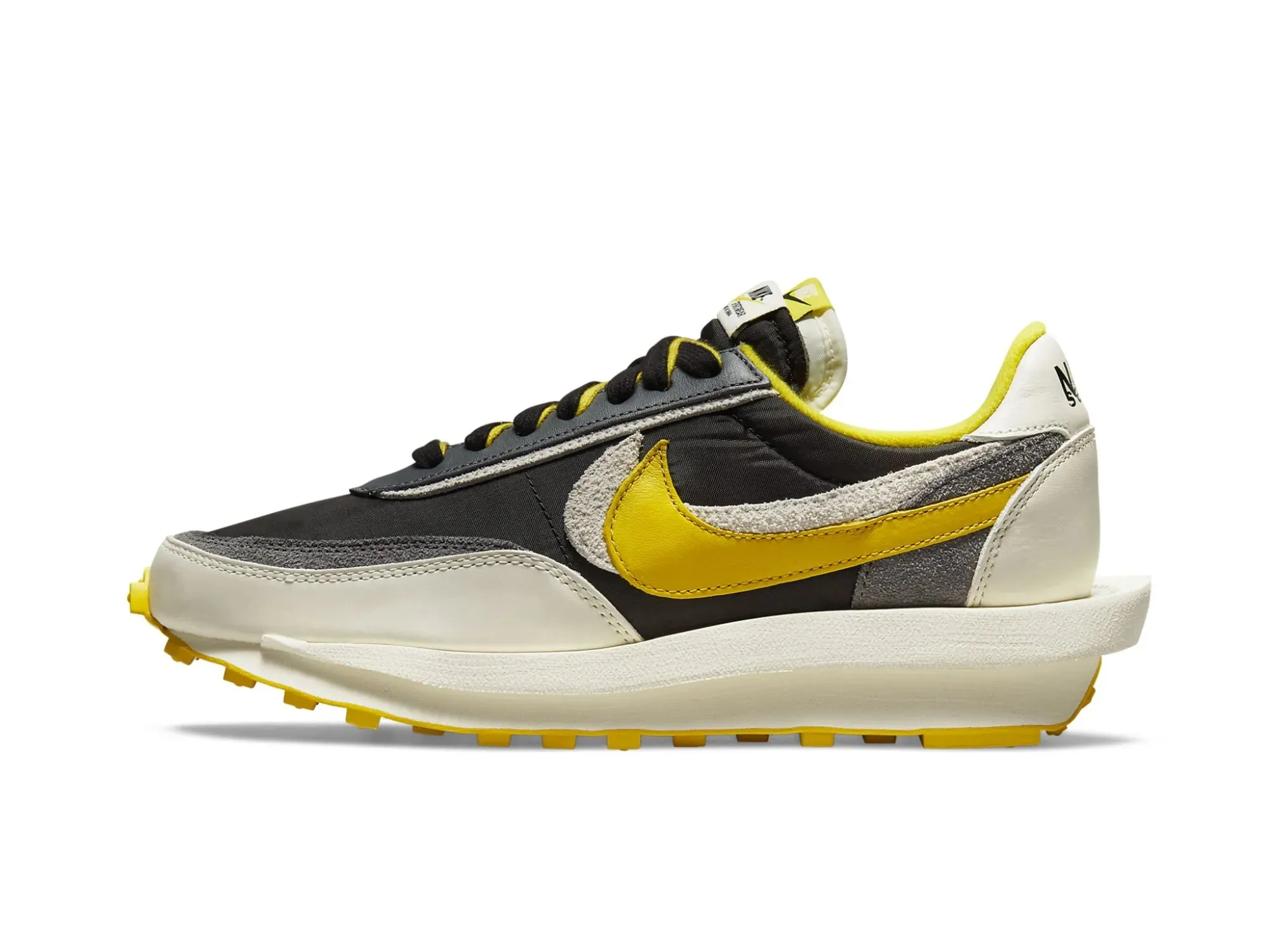 Nike LD Waffle X Sacai X UNDERCOVER "Black Bright Citron"