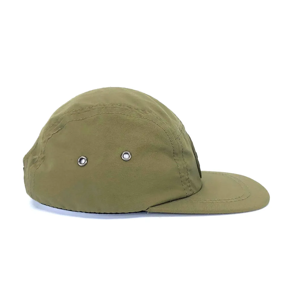 OLIVE 5 PANEL CAP - 3 Sizes