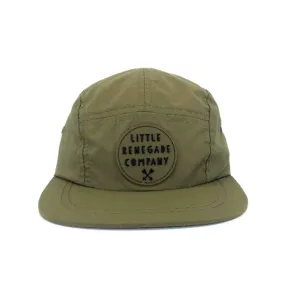 OLIVE 5 PANEL CAP - 3 Sizes