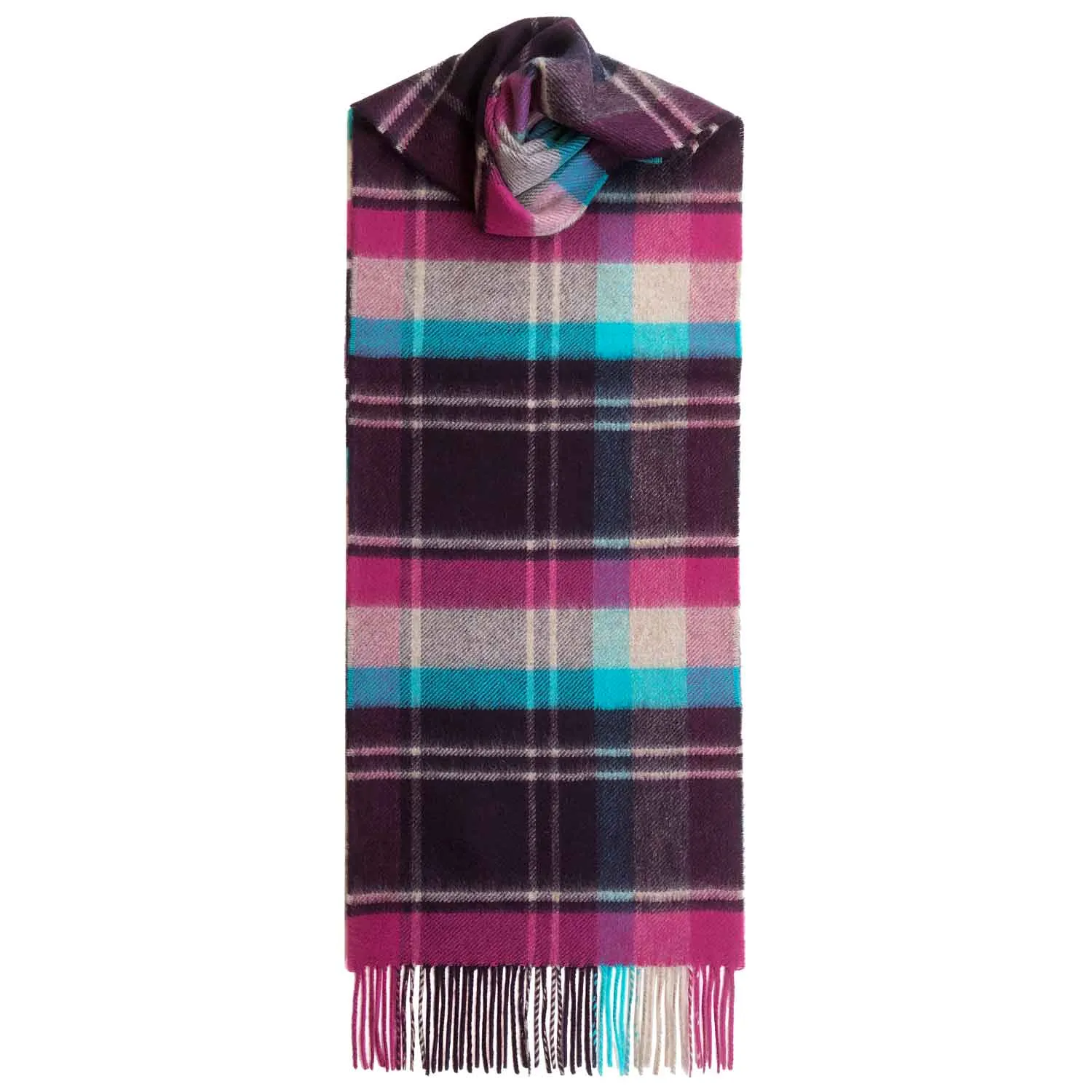 Pure Cashmere Scarf | Limited Edition Checks | Lomond