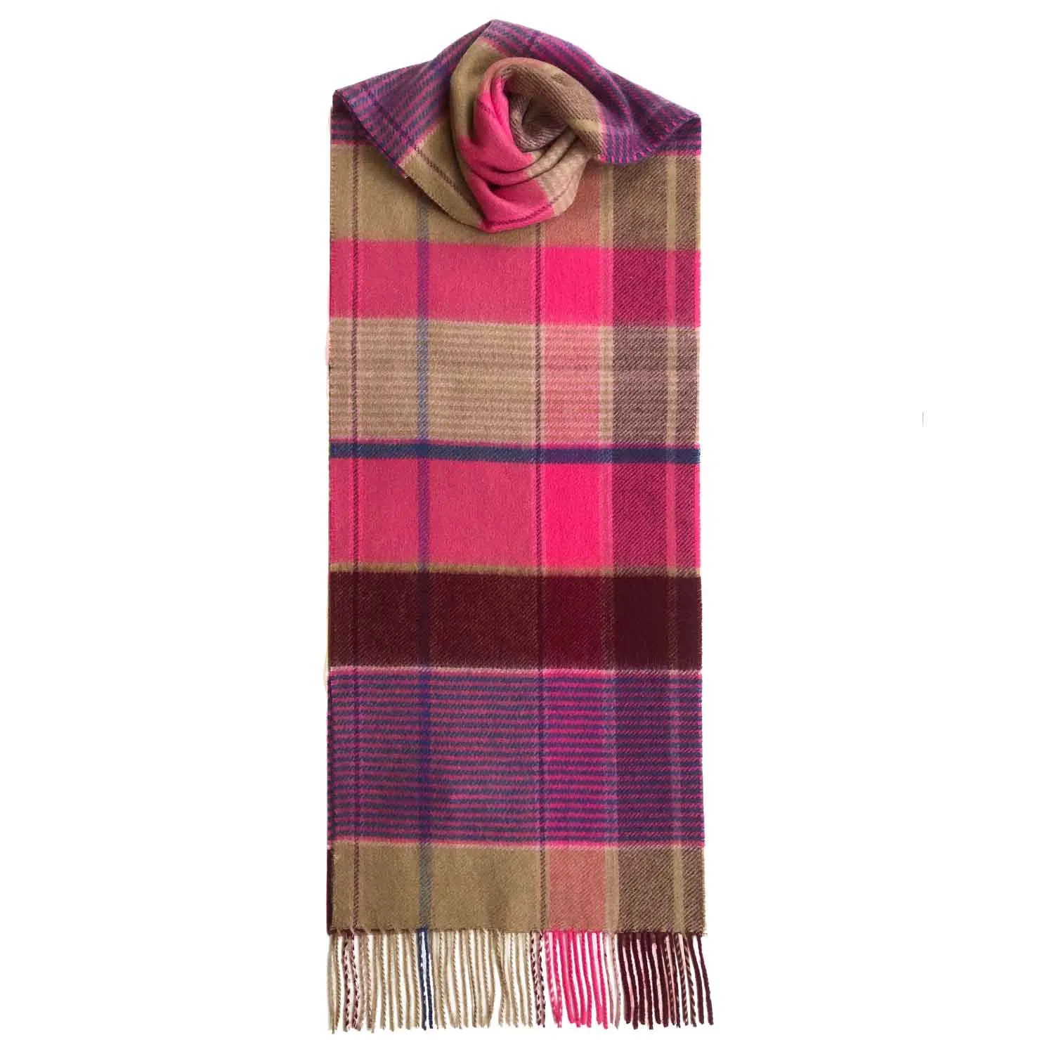 Pure Cashmere Scarf | Limited Edition Checks | Lomond