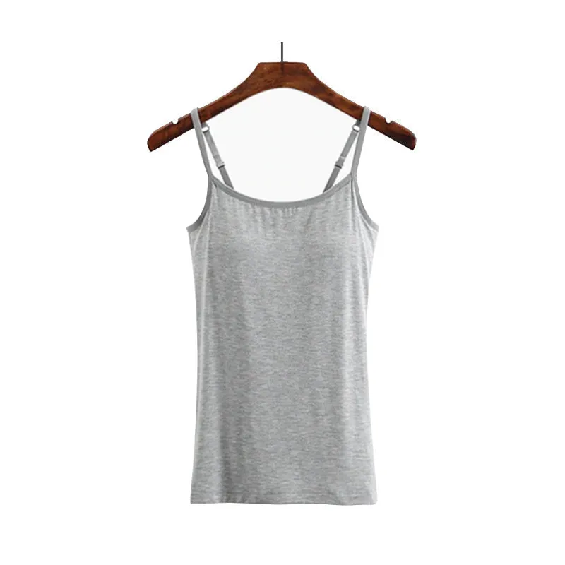 Tanktop met ingebouwde beha