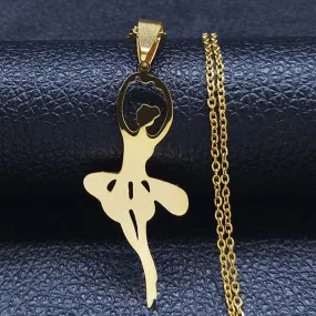 The Albertina Ballerina Necklace