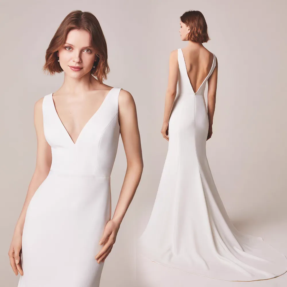 The Sinclair Wedding Bridal Sleeveless Gown